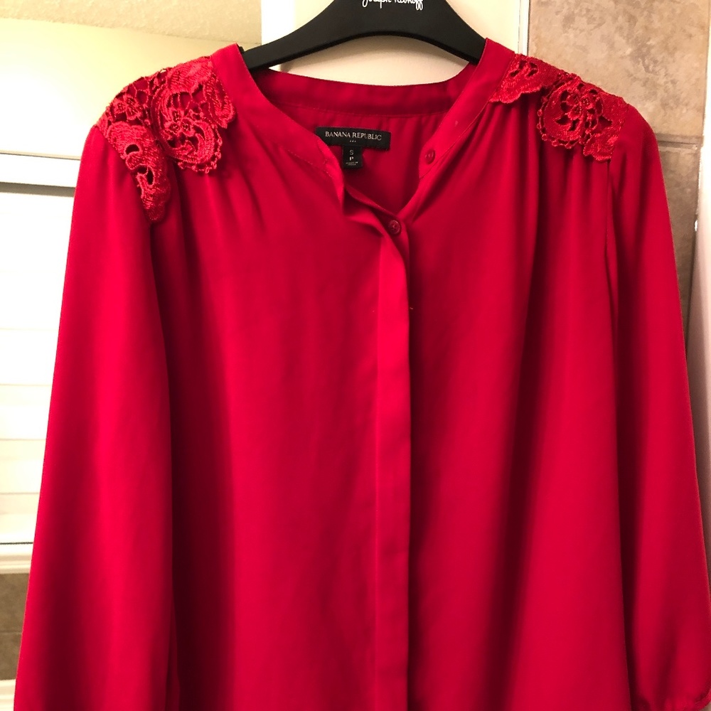 Red Banana Republic Blouse